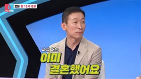 ▲韓國演員鄭石勇宣布自己已經結婚。（圖／翻攝自SBS Entertainment） 