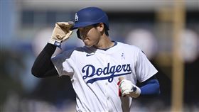 ▲大谷翔平16日敲出3安猛打賞。（圖／美聯社／達志影像）