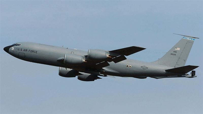 提供以軍後援？美21架加油機往東飛