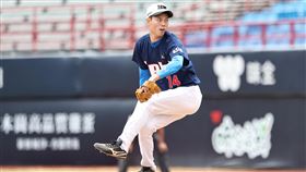 ▲成功大學碩士生林睿杰，第3度參加中職測試會。（圖／中華職棒提供）