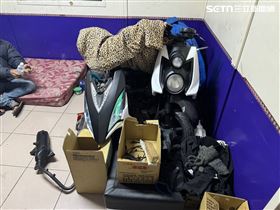 車故障停路邊竟消失！移花接木「刣肉」了（圖／翻攝畫面）