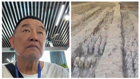 廖老大去看兵馬俑（圖／翻攝賽車教父廖老大FB）