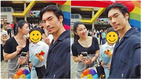 筋肉媽媽、筋肉爸爸。（圖／翻攝自臉書）