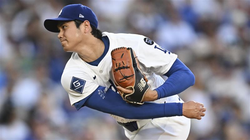 大谷翔平狂飆161公里　登板刷新道奇紀錄