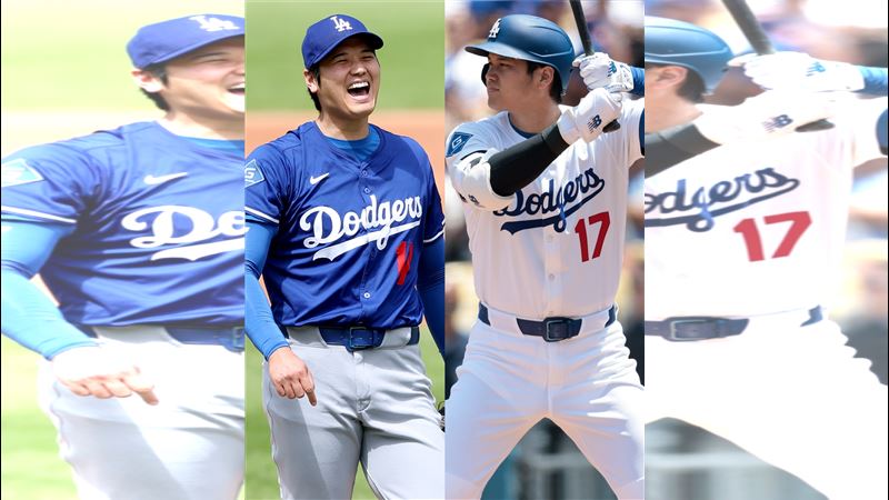 大谷翔平睽違663天二刀流出賽。(圖/翻攝自MLB X)