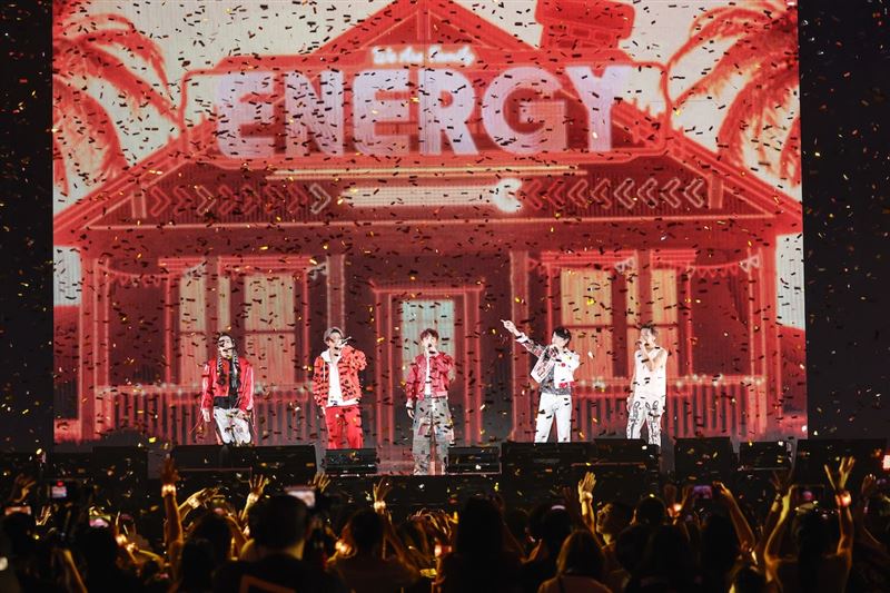 Energy復出後再次翻紅,去年《一觸即發》巡迴演唱會走過許多城市,廣受好評。(圖/相信音樂提供)
