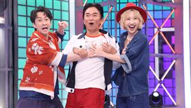 吳宗憲、陳漢典跟LuLu出席《大熱門》節目轉型記者會。（圖／記者鄭孟晃攝影）