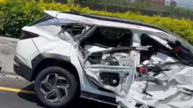 台南,國道,仁德路段,車禍,大貨車,小客車