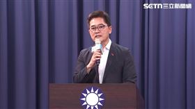 ▲國民黨秘書長黃健庭談國安簡報。（圖／翻攝畫面）