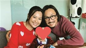 鄭中基、余思敏。（圖／翻攝自余思敏IG）