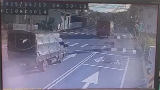 高雄阿蓮死亡車禍！軍卡碰撞機車釀1死1傷