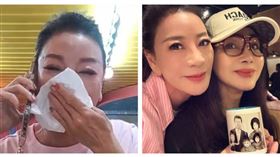 陳美鳳送出印有全家福的馬克杯，讓楊繡惠當場落淚。（圖／翻攝自臉書@楊繡惠）