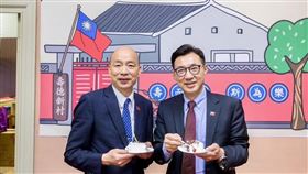 江啟臣,韓國瑜（圖／翻攝自江啟臣臉書）