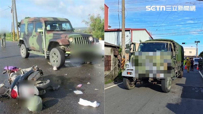 軍車奪3天2命！撞碎女騎士、老夫妻成死別