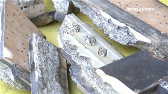 獨／一週2次「磁磚雨」毀車　管委會推託