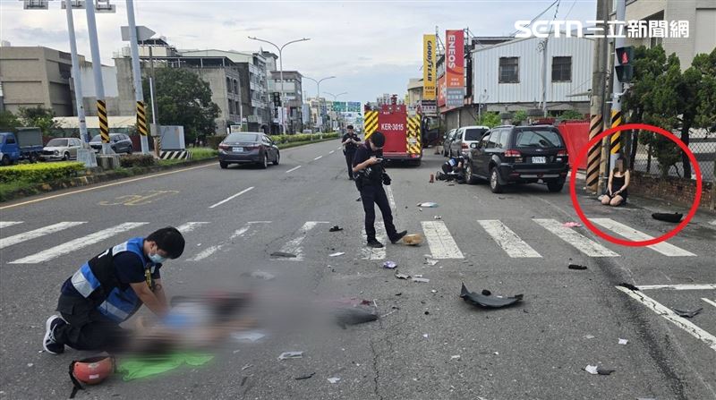 天亮母女雙載上工遭撞亡　女駕駛崩潰跪地