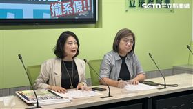 ▲民進黨立院黨團於黨團召開「國安簡報藍白拒出席 國家安全不敵政黨之私？國家利益>政黨利益攏係假」記者會。（圖／記者詹宜庭攝影）