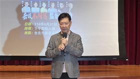 ▲趙少康說明621榮興花園造勢。（圖／記者蘇晏男攝影）