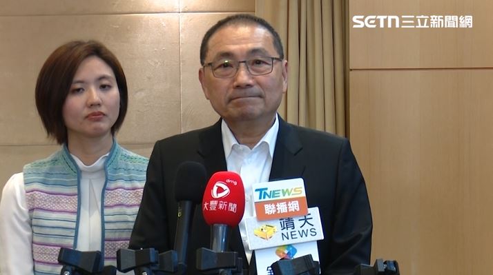 對於與朱立倫會面談反罷免,侯友宜市政會議後受訪表示一定會團結共同努力,讓新北市立委們能夠繼續為新北市加油。(圖/翻攝畫面)