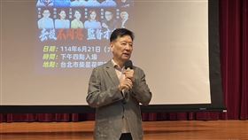 ▲趙少康說明621榮興花園造勢。（圖／記者蘇晏男攝影）