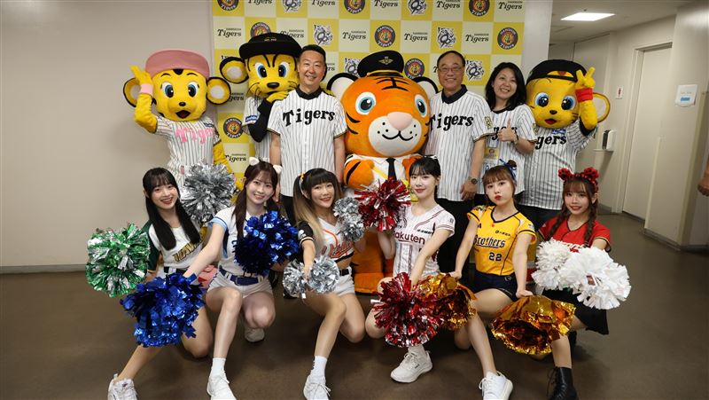 阪神虎舉辦台灣日　陳世凱開球推廣觀光