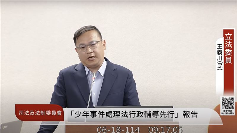 黃國昌播惡檢示範帶！王義川告發偽造文書