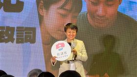 客委會宣布發放28萬份面額千元數位客家幣客家委員會18日邀請數位發展部、中央銀行、財金資訊股份有限公司及17家金融及電支機構舉辦「客家幣啟動暨(??)講客宣言簽署記者會」，客委會主委古秀妃（圖）宣布，將發放28萬份面額等同新台幣1000元的數位客家幣。中央社記者張雄風攝  114年6月18日