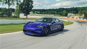 ▲保時捷Taycan Turbo GT刷新賽道紀錄。（翻攝Porsche網站）