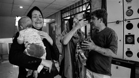 以色列空襲伊朗。（圖／路透社／達志影像）