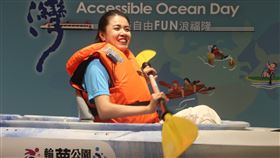 活動大使潘稚莠。（圖／水上輪椅夢公園聯盟提供）