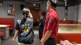 新北,三重,瓦斯外洩,一氧化碳中毒,串烤餐廳。（圖／翻攝畫面）