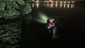 新屋,水池,落水,打撈（圖／翻攝畫面）