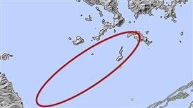 日本大分縣近期發現，國東半島至周防大島一帶有活動斷層。（圖／翻攝自日本氣象廳）

