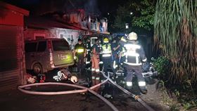 新北,淡水,火警,焦屍,毒品前科。（圖／翻攝畫面）