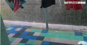 極端氣候！上午才熱爆　苗栗下午竟下冰雹（圖／翻攝畫面）