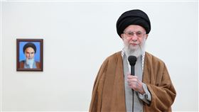 伊朗最高領袖哈米尼（Ali Khamenei）。（圖／翻攝自X平台@Khamenei_fa）