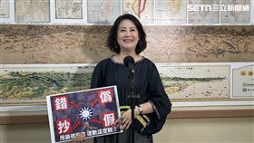 民進黨立法院黨團幹事長吳思瑤今（19）日接受媒體聯訪。（圖／記者詹宜庭攝影)