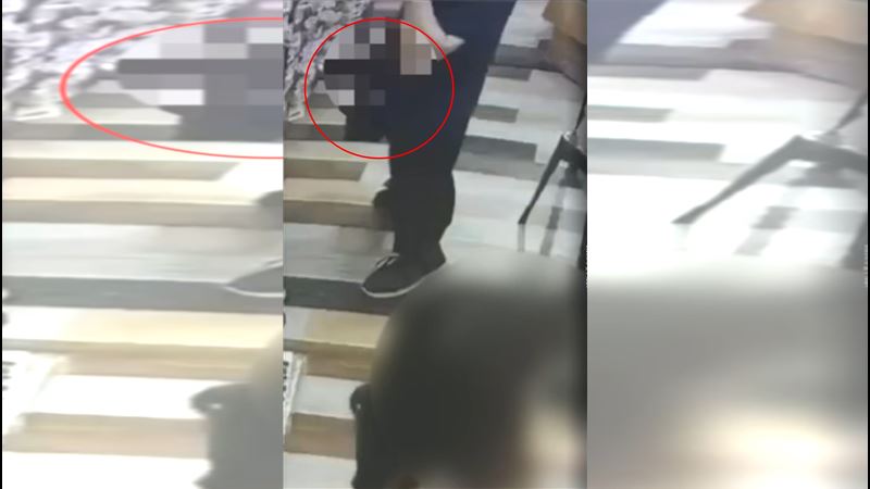 呂男三天兩頭就找人多的地方展示生殖器。(圖/翻攝畫面)