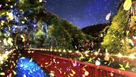 雄獅推出北海道免3萬行程，造訪期間限定「定山溪自然彩燈節」。（圖／旅遊業者提供）