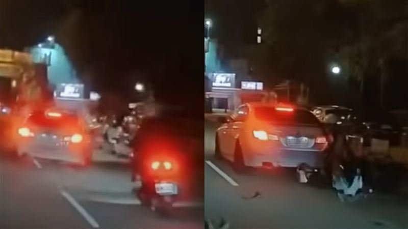 BMW「鬼切」騎士猛煞仍撞上！網：謀殺？
