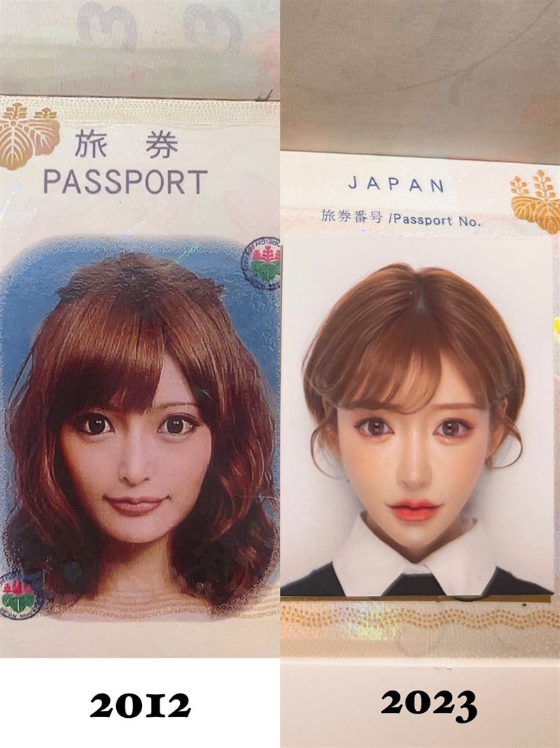 明日花綺羅多次分享整形前舊照。（圖／翻攝自明日花綺羅IG、X）