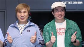 翁立友、胡瓜、康康出席「鑽石舞台」彩排記者會。（圖／記者鄭孟晃攝影）