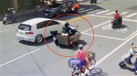 彰化身障男超車擦撞又肇逃！女騎士慘摔