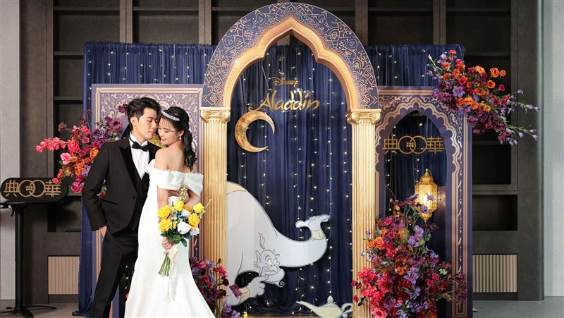 幻實經濟！唯一結合迪士尼公主的婚宴場景