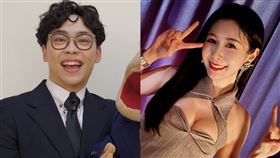 賀瓏、Albee。（圖／翻攝自賀瓏、Albee IG）