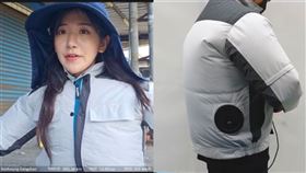 企鵝妹,徒步環台,高雄,超神外套,空調服（圖／翻攝自企鵝妹Twitch、YouTube）