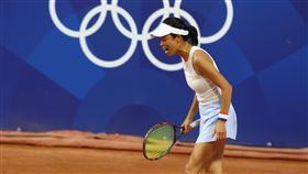 ▲諾丁漢女網賽台灣名將謝淑薇與中國搭檔張帥順利闖進8強。（圖／中央社）