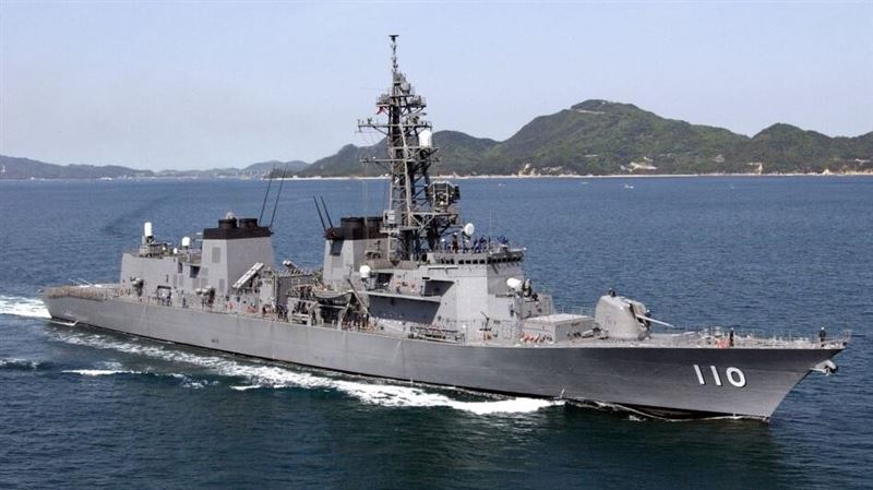 日本海上自衛隊護衛艦「高波號」。（圖取自日本海上自衛隊網頁mod.go.jp/msdf/）