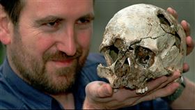 ▲圖為切達人的頭顱。（圖／美聯社／達志影像）