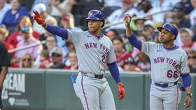 ▲索托（Juan Soto）20日敲出生涯1000安。（圖／美聯社／達志影像）